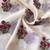 White crush Georgette chiffon  Saree with premium floral embroidery all over the Saree