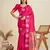 rani pink soft kanjivaram paithani silk zari woven designer saree with blouse