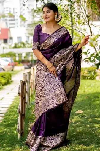 wine handloom raw silk weaving designer saree with blouse