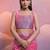 pink handloom raw silk weaving designer saree with blouse
