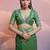 green handloom raw silk weaving designer saree with blouse