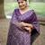 wine handloom raw silk weaving designer saree with blouse