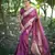 purple soft kalyani silk zari woven designer saree with blouse