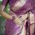 purple soft kalyani silk zari woven designer saree with blouse