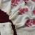 White Premium crunchy silk blend Saree with applique work pattern all over the Saree with embroidery and scallop  Border