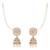 Detachable ear chain with jhumka earrings (e3383fl)
