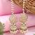 Detachable ear chain with jhumka earrings (e3383fl)