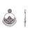 Traditional silver oxidised dangle earrings for women (e3390ox)