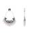 Traditional silver oxidised dangle earrings for women (e3391ox)