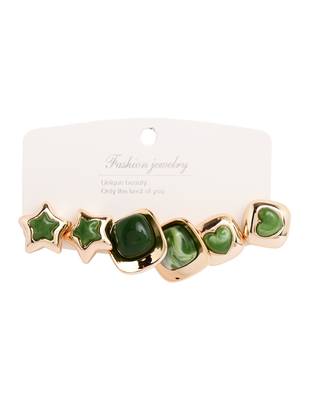 Latest stylish lightweight modern stud earrings combo set for women  5