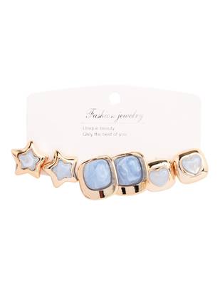 Fashion latest stylish trendy lightweight modern stud earrings combo set for women  5
