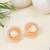 Rose special fashion cubic zirconia american diamoand stud earrings for women (e39rg)