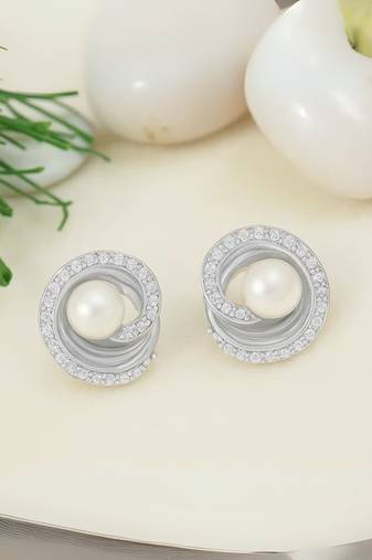 Fashion cubic zirconia american diamoand stud earrings for women (e39s)