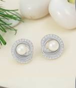 Fashion cubic zirconia american diamoand stud earrings for women 