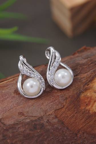 special fashion cubic zirconia american diamoand stud earrings for women (e41s)