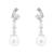 special fashion cubic zirconia american diamoand stud earrings for women (e43s)
