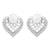 Fashion cubic zirconia diamoand stud earrings for women (e50s)