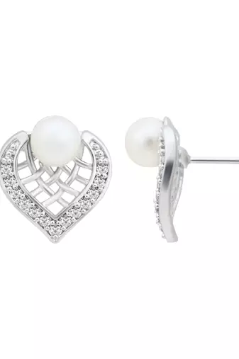 Fashion cubic zirconia diamoand stud earrings for women 