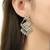 Traditional design handcrafted kundan & pearl earrings for women (e7274gr)