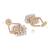Traditional design handcrafted kundan & pearl earrings for women (e7274gr)