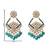 Traditional design handcrafted kundan & pearl earrings for women (e7274pg)