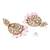 Traditional design handcrafted kundan & pearl earrings for women (e7277pi)