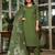 Women's Gorgeous Embroidery Viscose Chanderi Fabric Straight Kurta, Pant and Dupatta Set