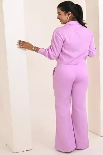 Pink jam cotton coord set