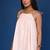 Peach dobby cotton coord