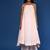 Peach dobby cotton coord