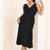 Black rayon dress