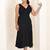 Black rayon dress