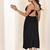 Black rayon dress