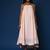 Peach dobby cotton dress