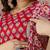 Pink aaysa floral printed pure cotton flared maternity maxi dress