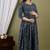 Orange aaysa floral printed pure cotton flared maternity maxi dress
