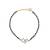 Gold plated hand mangalsutra in sterling silver