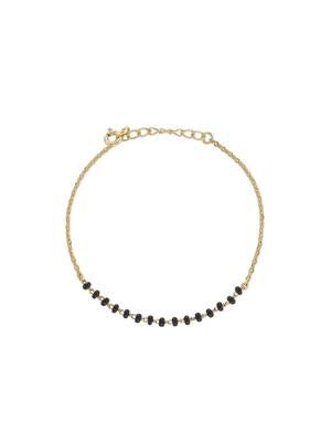 Gold plated hand mangalsutra in sterling silver 2