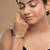 Gold plated hand mangalsutra in sterling silver