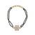Gold plated hand mangalsutra in sterling silver