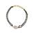 Gold plated hand mangalsutra in sterling silver