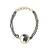 Gold plated hand mangalsutra in sterling silver
