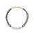 Gold plated hand mangalsutra in sterling silver