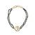 Gold plated hand mangalsutra in sterling silver