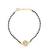 Gold plated hand mangalsutra in sterling silver