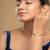 Gold plated hand mangalsutra in sterling silver