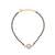 Gold plated hand mangalsutra in sterling silver