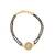 Gold plated hand mangalsutra in sterling silver