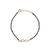 Gold plated hand mangalsutra in sterling silver