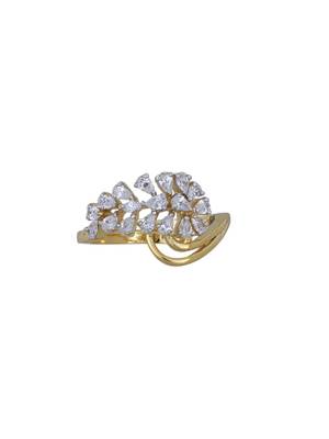 Gold plated ring in sterling silver 2
